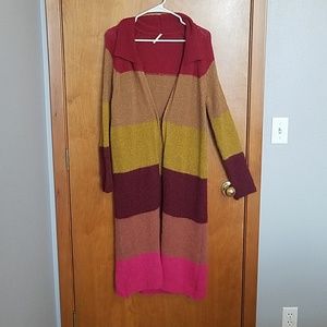 Free People Trench Sweater